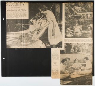 Alpha Phi Black Scrapbook, Page 24