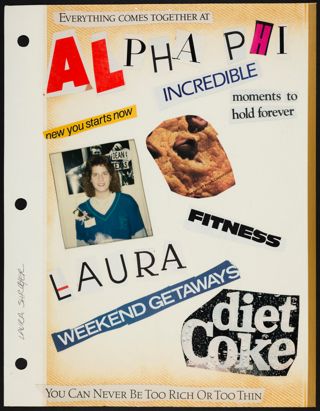 Theta Chapter New Member Scrapbook, Page 11