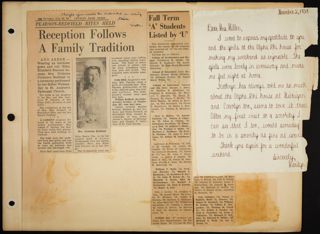 Theta Chapter Scrapbook, Page 3