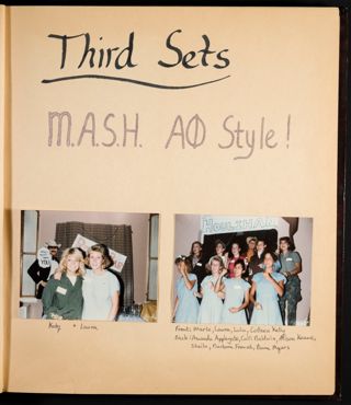 Alpha Phi Scrapbook Album, Page 7