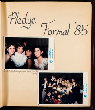 Alpha Phi Scrapbook Album, Page 27