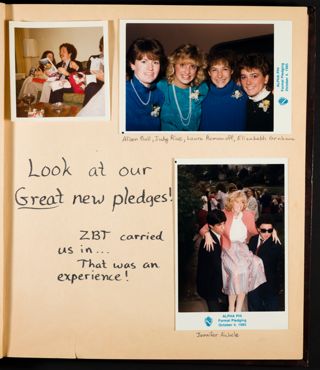 Alpha Phi Scrapbook Album, Page 11