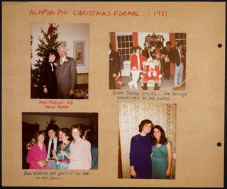 Alpha Phi Red Scrapbook, Page 44