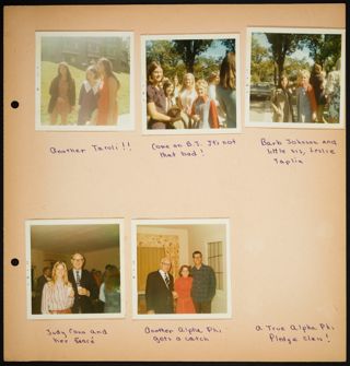 Alpha Phi Pictures Scrapbook, Page 11
