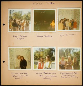 Alpha Phi Pictures Scrapbook, Page 7