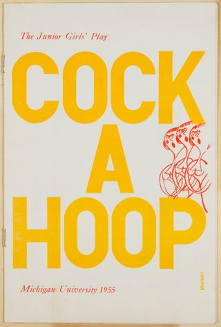 Cock a Hoop Playbill, March 1955