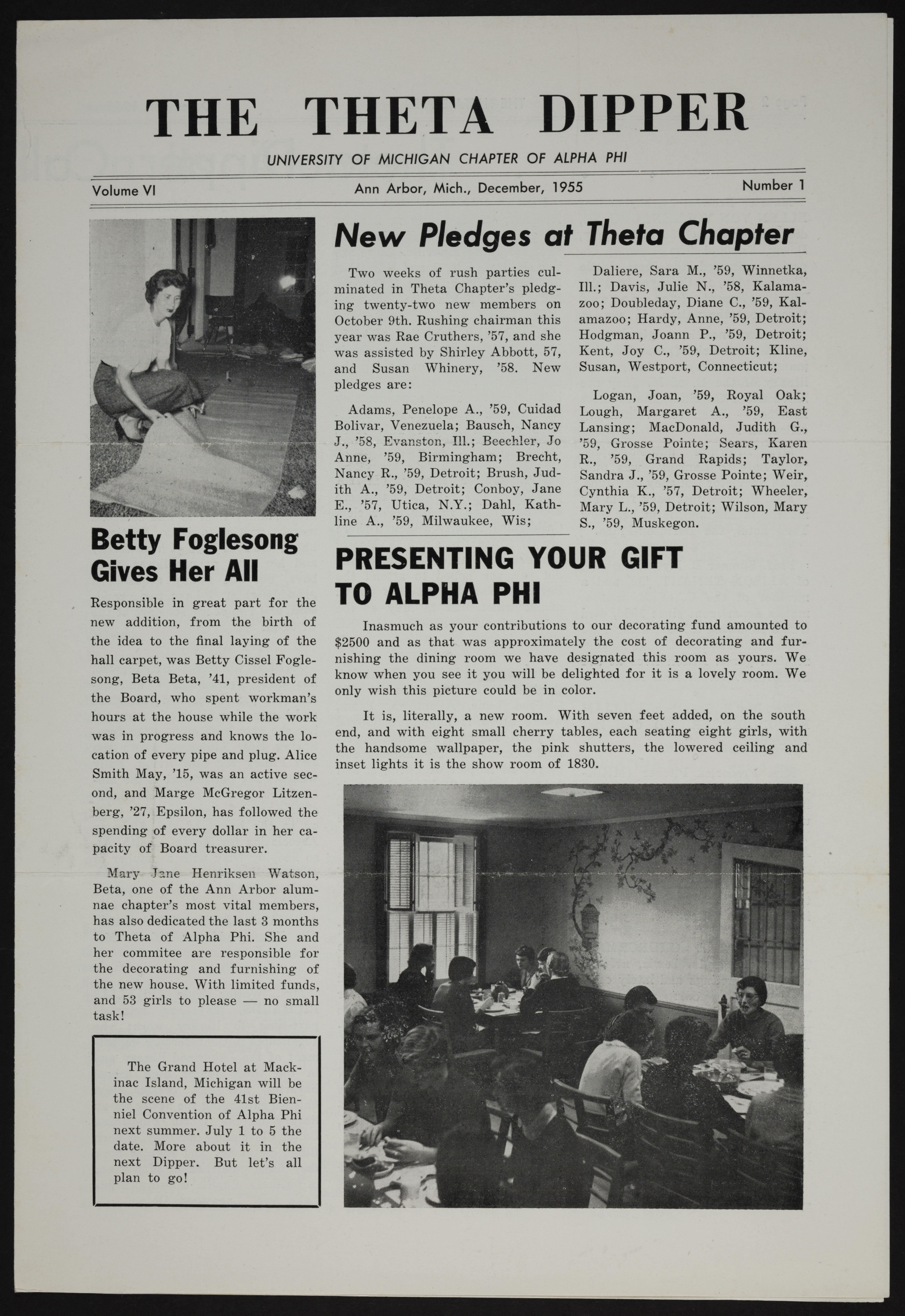 Theta Chapter House Addition