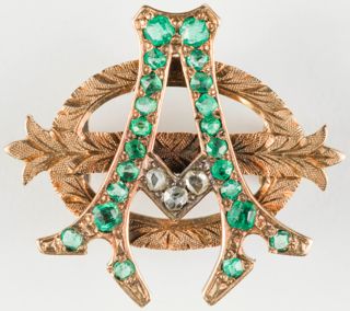 Ida M. Sawyer Badge, 1896
