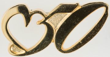 50 Heart Pin