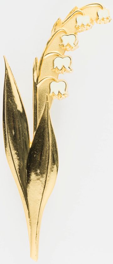 Joan Covert Doupe Lily of the Valley Pin