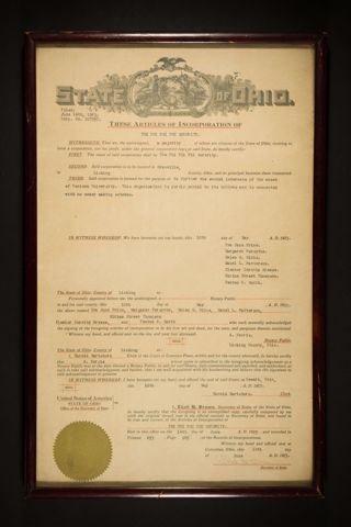Phi Phi Phi Articles of Incorporation, June 14, 1923