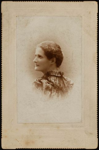Elizabeth Foote Portrait Photograph, 1888