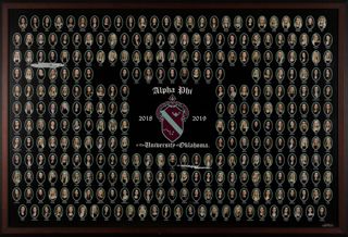 Phi Chapter Composite Photograph, 2018-2019