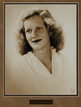 Phi Chapter Composite Detail, Glory Ann Sanders