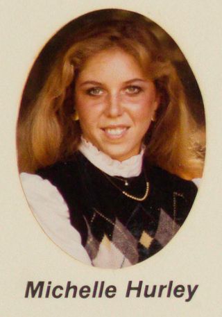 Phi Chapter Composite Detail, Michelle Hurley, 1983-1984