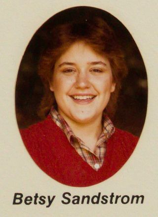 Phi Chapter Composite Detail, Betsy Sandstrom, 1983-1984