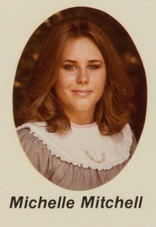 Phi Chapter Composite Detail, Michelle Mitchell, 1983-1984
