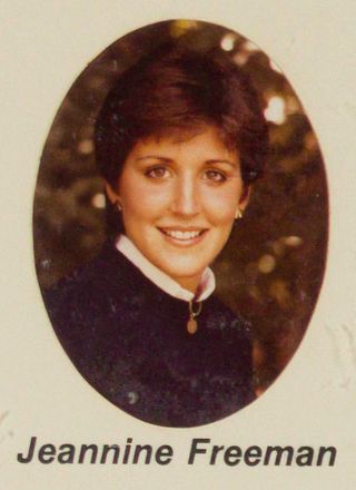 Phi Chapter Composite Detail, Jeannine Freeman, 1983-1984