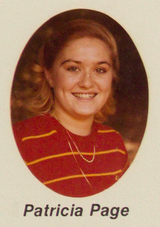 Phi Chapter Composite Detail, Patricia Page, 1983-1984