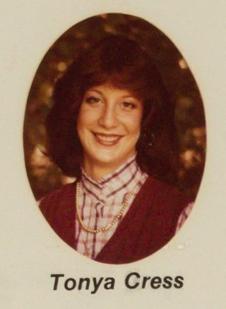 Phi Chapter Composite Detail, Tonya Cress, 1983-1984