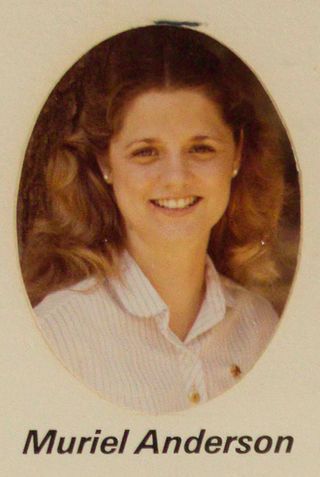 Phi Chapter Composite Detail, Muriel Anderson, 1981-1982