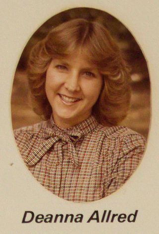 Phi Chapter Composite Detail, Deanna Allred, 1981-1982