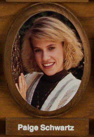 Phi Chapter Composite Detail, Paige Schwartz, 1989-1990