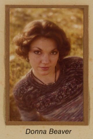 Phi Chapter Composite Detail, Donna Beaver, 1976-1977