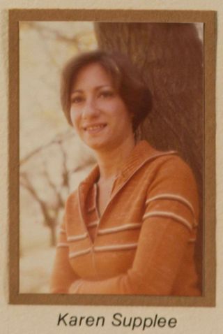 Phi Chapter Composite Detail, Karen Supplee, 1976-1977