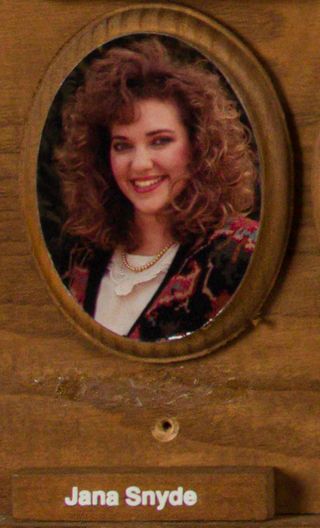 Phi Chapter Composite Detail, Jana Snyde, 1989-1990