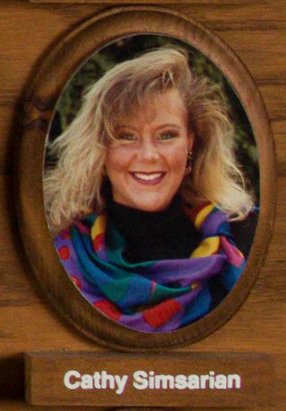 Phi Chapter Composite Detail, Cathy Simsarian, 1989-1990