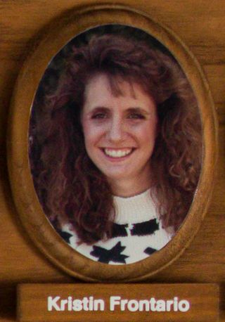 Phi Chapter Composite Detail, Kristin Frontario, 1989-1990