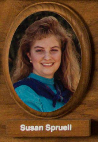 Phi Chapter Composite Detail, Susan Spruell, 1989-1990