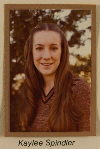 Phi Chapter Composite Detail, Kaylee Spindler, 1976-1977