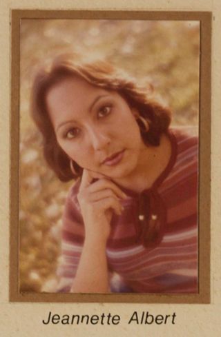 Phi Chapter Composite Detail, Jeannette Albert, 1976-1977