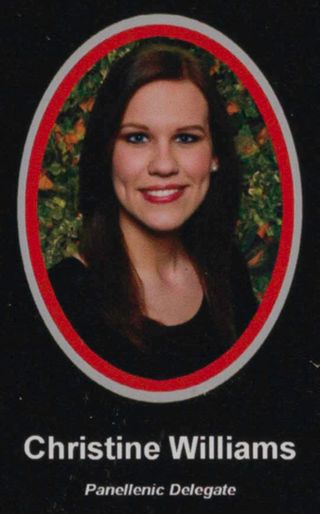 Phi Chapter Composite Detail, Christine Williams, 2012-2013