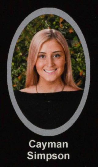 Phi Chapter Composite Detail, Cayman Simpson, 2019-2020