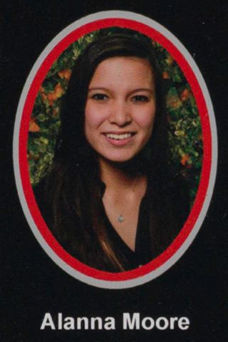 Phi Chapter Composite Detail, Alanna Moore, 2012-2013