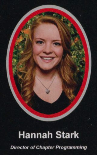 Phi Chapter Composite Detail, Hannah Stark, 2012-2013