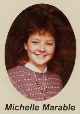 Phi Chapter Composite Detail, Michelle Marable, 1984-1985