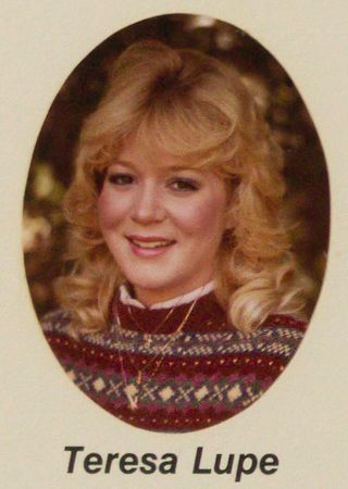 Phi Chapter Composite Detail, Teresa Lupe, 1984-1985