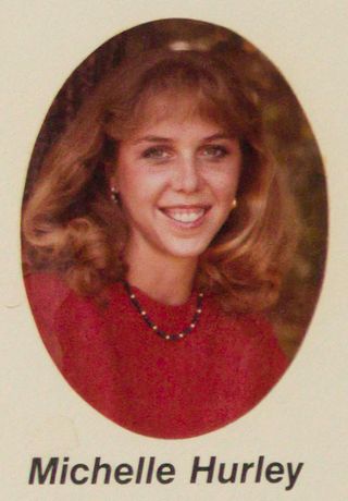 Phi Chapter Composite Detail, Michelle Hurley, 1984-1985