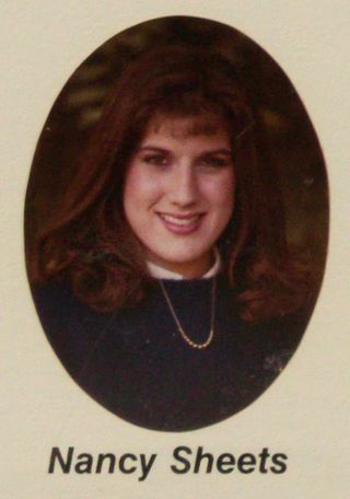 Phi Chapter Composite Detail, Nancy Sheets, 1984-1985