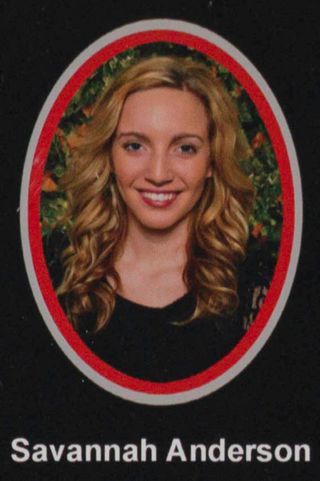 Phi Chapter Composite Detail, Savannah Anderson, 2012-2013