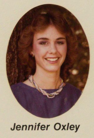 Phi Chapter Composite Detail, Jennifer Oxley, 1984-1985