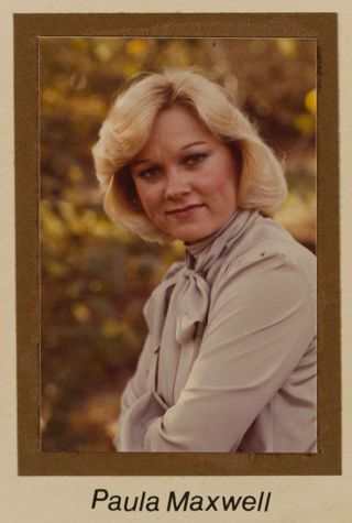 Phi Chapter Composite Detail, Paula Maxwell, 1977-1978