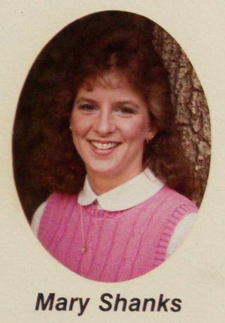 Phi Chapter Composite Detail, Mary Shanks, 1984-1985