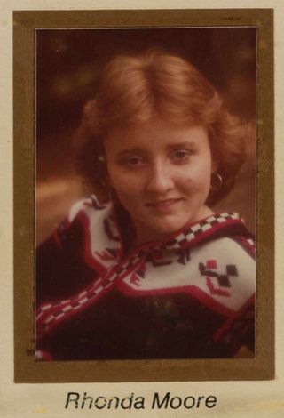 Phi Chapter Composite Detail, Rhonda Moore, 1977-1978
