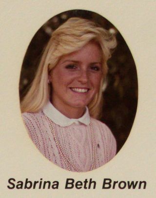 Phi Chapter Composite Detail, Sabrina Beth Brown, 1984-1985