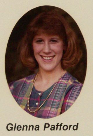 Phi Chapter Composite Detail, Glenna Pafford, 1984-1985